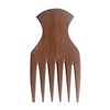 Plai Na Natural Wood Comb Afro Pick Handmade For Thick