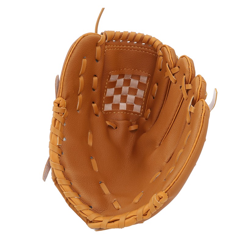 Baseball Glove Ergonomic PU Leather Baseball Mitts Softness Professional Baseball