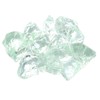 Hiland AZ Patio Heaters 50-100mm Landscape Recycled Glass in Ice
