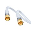 Maximm RG6 COAXIAL Cable - Triple Shielded, Non-Oxygen Copper Cable