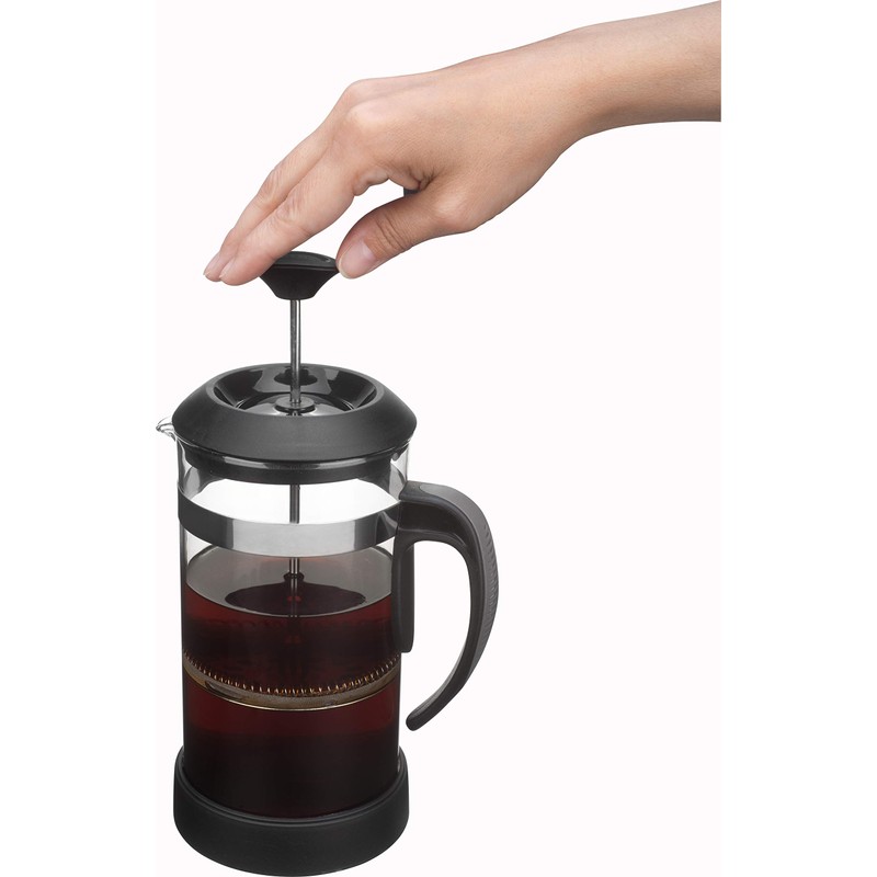Trudeau French 1-Liter Coffee Press, Black, 1 Liter