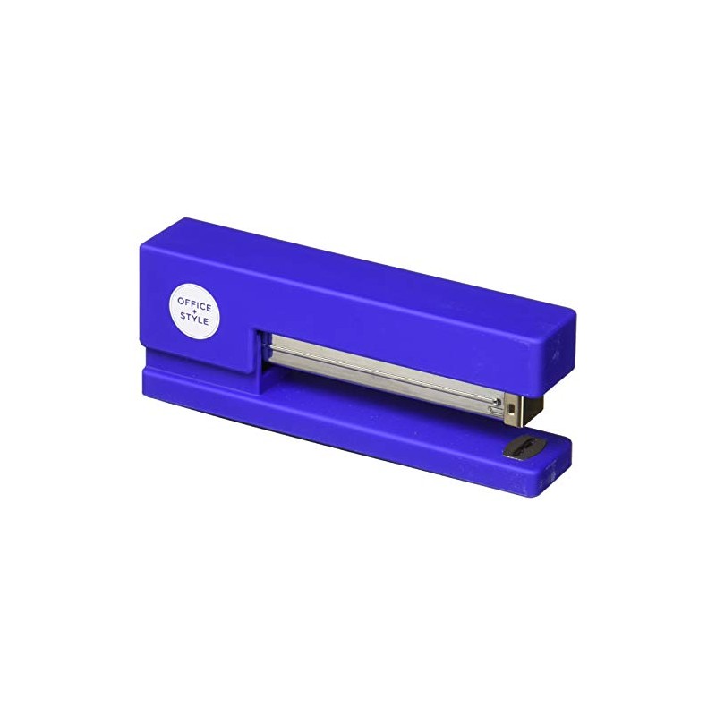 Office Style Precision Jam-Free Full Strip Non-Skid Stapler, Blue