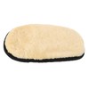 Mikinona Leather Boot Buffing Pad Shoe Polishing Glove Faux Lambswool