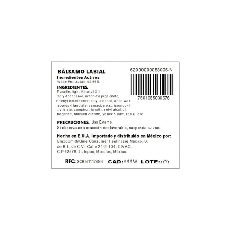Chapstick Bálsamo Labial Original 4 g