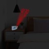 Projection Alarm Clock ALLOMN USB Charging Dual Alarms Clock with