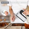 Yomelo 9-Speed Digital Hand Mixer Electric, 400W Powerful DC Motor