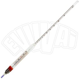 ALCOL ALCOLOMETER BENCH WITH THERMOMETER SIZE FOR WINO BIRRA ENOLOGISTS