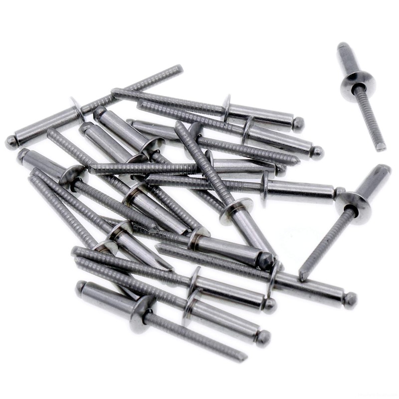 M4.8 (4.8mm x 16mm) Dome Blind Rivet - Stainless Steel