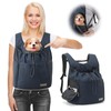 Dog Front Carrier Backpack, Adjustable Pet Dog Carrier Backpack Ventilated