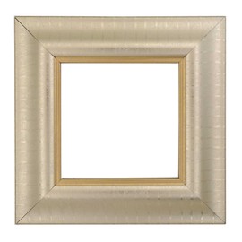 ElekTek Switch Surround Frame Cover Finger Plate, Verona Champagne Stripe Effect, 138 x 138 x 16 mm, Compatible with Standard Light Switches No Larger Than 86 x 86 mm