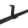 Kowibcl Curtain Rod Brackets for Ceiling-Mounted, Drapery Rod Holder for