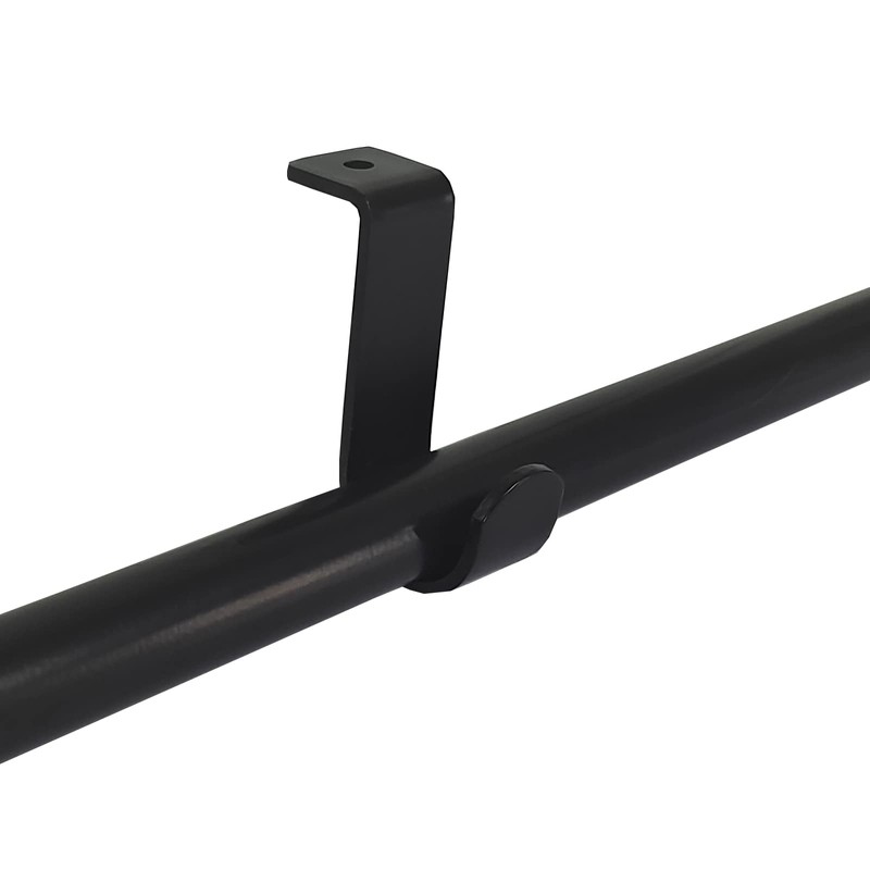 Kowibcl Curtain Rod Brackets for Ceiling-Mounted, Drapery Rod Holder for