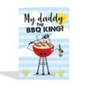 bbq daddy Father's Day Card 10483