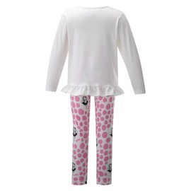 Rachel Riley Eloise Polka Dot Jersey Legging Set, 8 Years