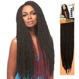 Sensationnel Synthetic Hair Crochet Braids Africa Samba Twist Braid 50" (2-Pack, 2)