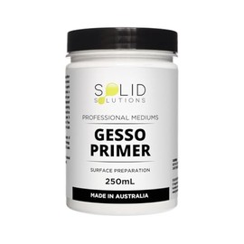 Solid Solutions Acrylic Gesso Primer | White 250ml