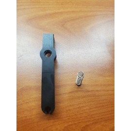 Herman Miller Aeron Cylinder Actuator Lever Arm, Spring, and Set Screw - Lever + Spring