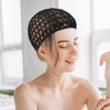 4 Pieces Women'S Hollow Hair Hats, Hollow Knitted Hats, Retro