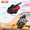 Naiicute Motorcycle Ear Plugs Wind Noise Reduction 2 Pairs, Prevent