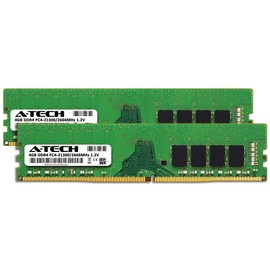 A-Tech 8GB (2x4GB) RAM for HP Z238 Workstation | DDR4 2666MHz PC4-21300 Non ECC DIMM 1.2V - Desktop Memory Upgrade Kit