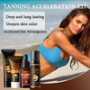 Self Tanner Lotion Set,Tanning Lotion,Tanning Cream,Tanning Drops and Tanning Mousse,Gradual