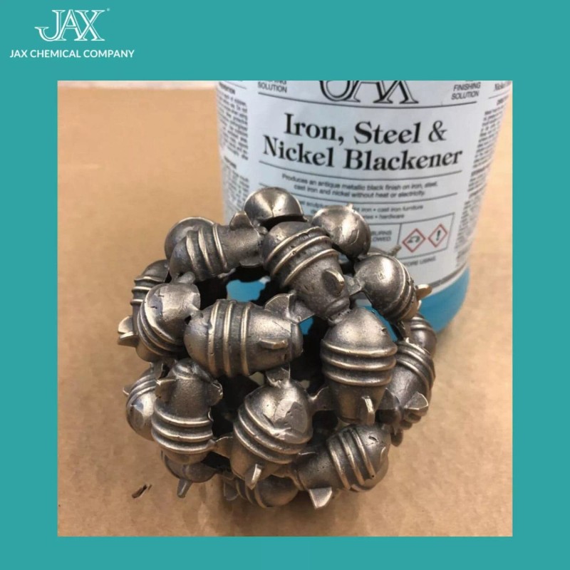 JAX Iron Steel Nickel Blackener Fast Acting Easy to Use