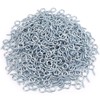 Hedume 500 Pack 1 Inch Small Screw Eye, Metal Eye