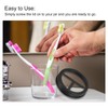 uxcell Mason Jar Toothbrush Holder Lid, 3pcs - 304 Stainless