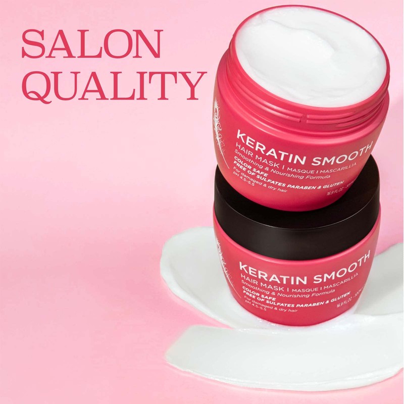 Luseta Keratin Smooth Hair Mask Hydrating & Nourishing for Dry