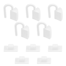 Tiardey 5 Pack Door Stops for Hanging Hinges Stopper Anti-Pinching Hand Cabinet Door Stopper for Home Safety, Door Safety Accessory