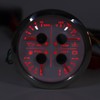 4in1 85mm Guage Multifunction Fuel Level Oil Pressure Water Temp