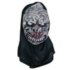 Zombie Rubber Face Mask Pink White