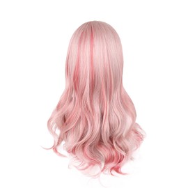 Inman Full Wig, Wig, Long, Soft & Fluffy, Curls, Curly Hair, Natural, Harajuku, Lolita, High Quality, Heat Resistant, Gradation -