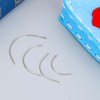 8 Pcs Curved Sewing Needles, Leather Hand Sewing Needles Upholstery
