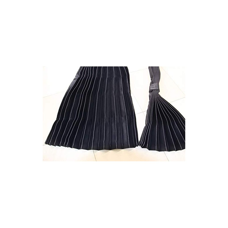 Track Curtain, Pleated Rear Curtain, Black, Leather Style, Grade 3