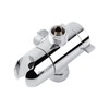 3-Way Shower Head Diverter Mount Combo Valve Bathroom Shower Arm