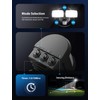 Onforu 32W 2 Head Motion Sensor Outdoor Lights, 3200LM 6500K