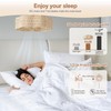 Glmthux Caged Ceiling Fan with Lights, Flush Mount 20" Boho