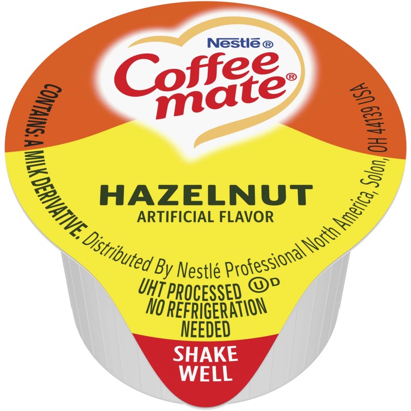 Coffee Mate Nestle Coffee mate Hazelnut Liquid Creamer Singles 50