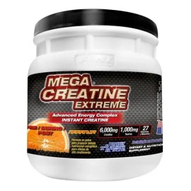 Creatina en Polvo Mega Creatine Extreme 1kg Naranja FNT Suplemento Deportivo                                                                          