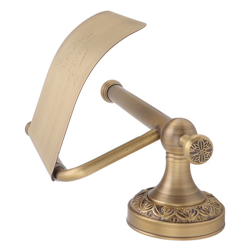 Paper Towel Holder Antique Wall Mounted Copper Stainless Steel Tissue