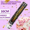 ZOYDP 6 PCS Confetti Cannons, Confetti Cannons Biodegradable 30cm, Multi