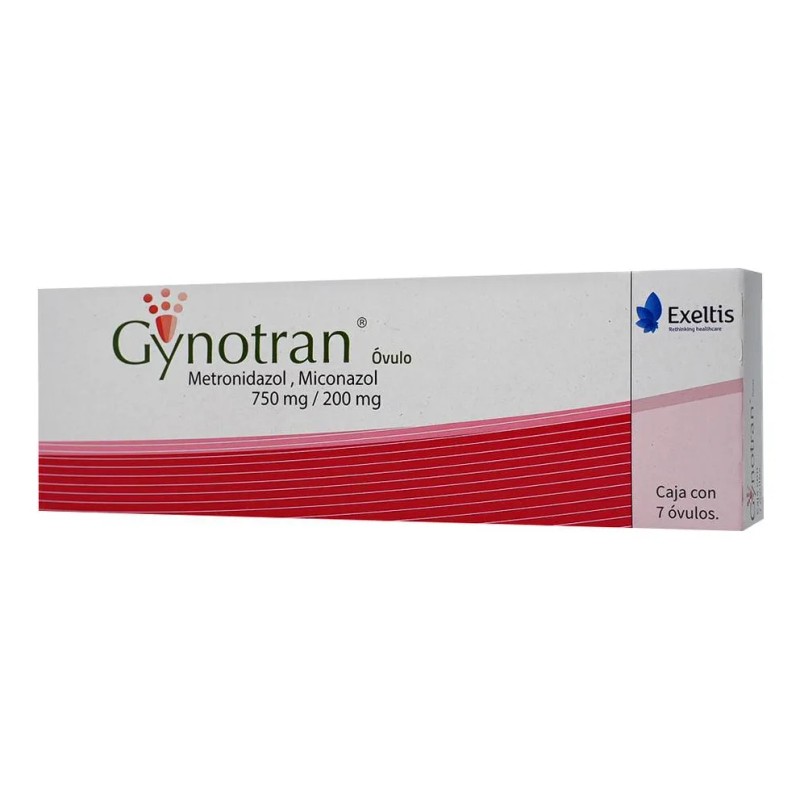 Gynotran Óvulo 750 Mg/200 Mg, 7 Óvulos