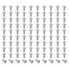PATIKIL #4-40x1/4" Button Head Socket Cap Screws, 200 Pcs 304