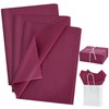 BEISHIDA 100 Sheets Dark Red Tissue Paper Bulk, Wrapping Tissue