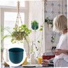 KONTONTY Hanging Planter for Indoor Use Material Hanging Flower Pot