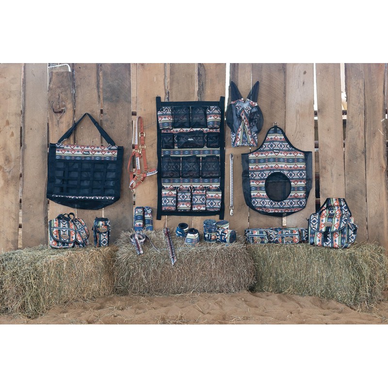 Weaver Leather Trail Gear Saddle Bag Trek West Pattern