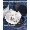 Pack of 2 Braces Box with Strainer, Portable Teeth Box