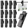 UVKDEENK 12pcs Grid Wall Hooks Clips Gridwall Accessories Oil Painting