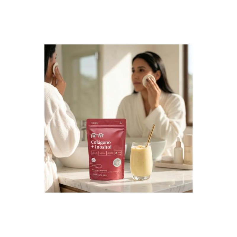 B-FIT Colágeno + Myo D-Chiro Inositol 40:1 en Polvo Suplemento
